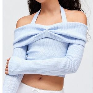 Kimchi Blue Devon cold shoulder sweater
